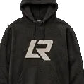BLACK -- GOLD LOCKR HOODIE